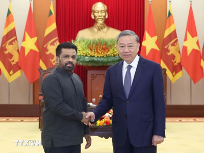 Tổng Bí thư, Chủ tịch nước Tô Lâm sẽ thăm cấp Nhà nước tới Sri Lanka