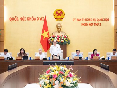 Khai mạc phiên họp thứ 2 của Ủy ban Thường vụ Quốc hội khóa XVI