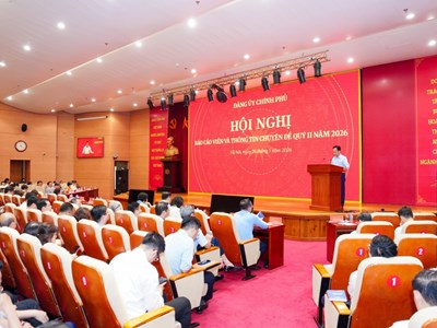 Đảng ủy Chính phủ: Nâng cao chất lượng công tác chính trị, tư tưởng