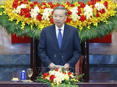 Bài phát biểu của Tổng Bí thư, Chủ tịch nước Tô Lâm tiếp các trưởng đoàn tham dự Diễn đàn Tương lai ASEAN 2026