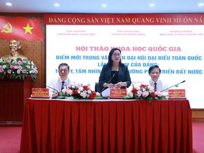 Làm rõ những điểm mới, tư duy và tầm nhìn trong Văn kiện Đại hội XIV của Đảng