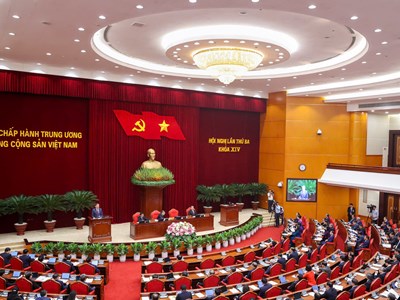  Khai mạc Hội nghị lần thứ ba Ban Chấp hành Trung ương Đảng khóa XIV