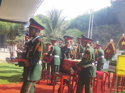 Truy điệu và an táng các liệt sĩ hy sinh tại Cao điểm 174