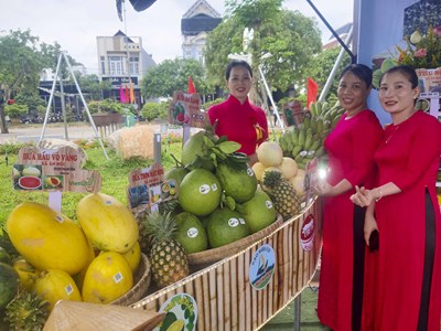 Hơn 100 sản phẩm nông nghiệp ở huyện trung du “trình làng” cho du khách