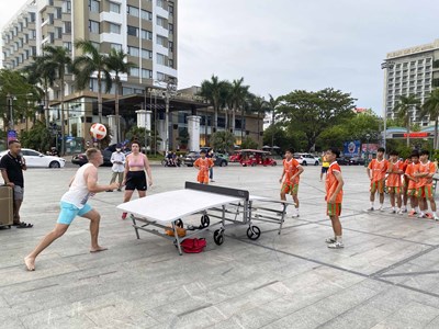 Hào hứng chờ ngày khai màn Giải Teqball thế giới