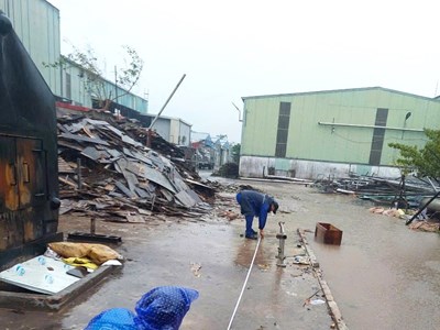 Linh hoạt, kịp thời trong công tác bồi thường sau bão Yagi