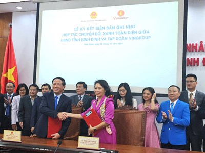 Bình Định hướng đến chuyển đổi xanh toàn diện