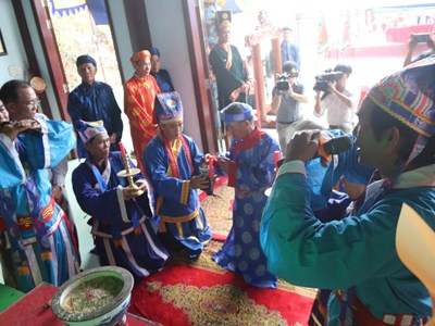 Lễ hội Cầu ngư Vạn đầm Xương Lý là Di sản văn hóa phi vật thể quốc gia