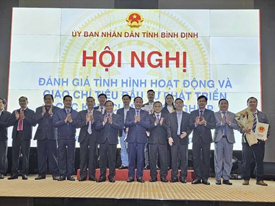 Bình Định trao quyết định giao chỉ tiêu đầu tư cho 52 khu, cụm công nghiệp