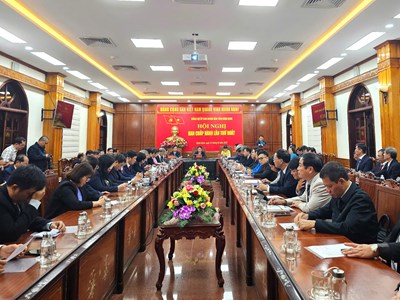 Hội nghị lần thứ nhất Ban Chấp hành Đảng bộ UBND tỉnh Bình Định