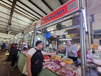 Tiểu thương gặp khó vì dịch tả lợn châu Phi