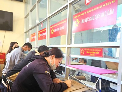 Gia Lai: Nỗ lực trong cải cách thủ tục hành chính tại Biển Hồ