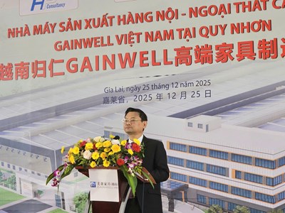 Gia Lai: Động thổ dự án Nhà máy sản xuất hàng nội - ngoại thất cao cấp