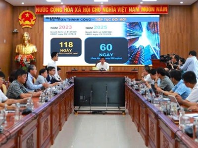 Gia Lai cắt giảm hơn một nửa thời gian giải quyết thủ tục hành chính