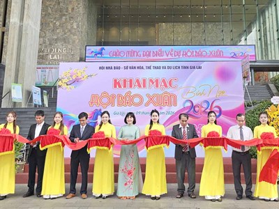 Trưng bày 300 ấn phẩm trong Hội Báo Xuân tỉnh Gia Lai