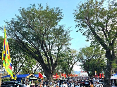 Vạn người nô nức du xuân, trẩy hội Chiến thắng Ngọc Hồi - Đống Đa