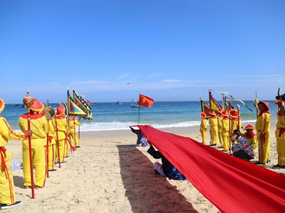 Lễ hội cầu ngư Vạn đầm Xương Lý, tái hiện nhiều nghi thức đặc sắc