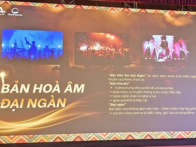 Đánh thức phố núi Pleiku với những bản hòa âm giữa đại ngàn