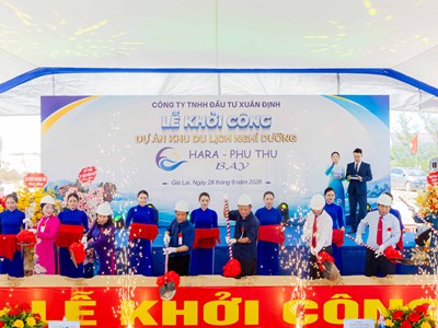 Gia Lai khởi công dự án khu du lịch nghỉ dưỡng kết hợp sinh thái biển HaRa – Phu Thu Bay