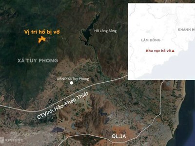 Lâm Đồng: Nước lũ đổ về bất ngờ trong đêm do nghi vỡ đập, ba người bị cuốn trôi