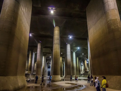 Hệ thống ngăn lũ đáng kinh ngạc ở Nhật Bản