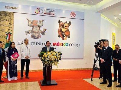 Khai mạc Triển lãm “Hành trình qua Mexico cổ đại”