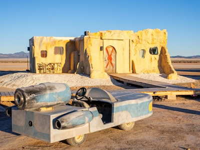 Khách sạn sa mạc Utah biến giấc mơ khoa học viễn tưởng thành hiện thực