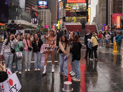 Thành phố New York (Mỹ) vắng bóng du khách quốc tế