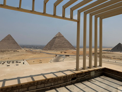 Kim tự tháp vĩ đại Ai Cập hút hồn du khách đến tham quan sau khi cải tạo