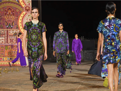 Thời trang Ấn Độ là nguồn cảm hứng vô tận cho các nhà mốt phương Tây