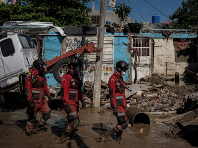 Lũ lụt nghiêm trọng ở Mexico khiến 64 người thiệt mạng
