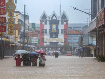 Thái Lan ngập lụt trong trận mưa “300 năm mới có một“