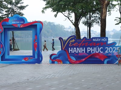 Những hình ảnh đầu tiên của Ngày hội Việt Nam hạnh phúc 2025 