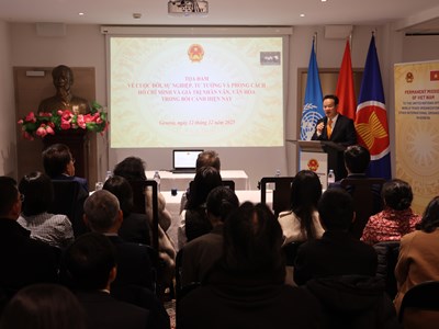 Toạ đàm tôn vinh Chủ tịch Hồ Chí Minh – Gắn kết cộng đồng, toả sáng giá trị nhân văn