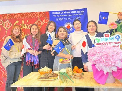 Cộng đồng người Việt tại Nhật Bản lan tỏa văn hóa ẩm thực truyền thống