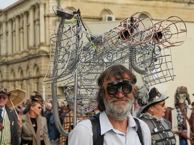 Lễ hội Steampunk đưa du khách vào không gian sáng tạo và khoa học viễn tưởng kỳ thú