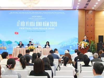 Thông điệp nuôi dưỡng hòa bình, kiến tạo tương lai bền vững