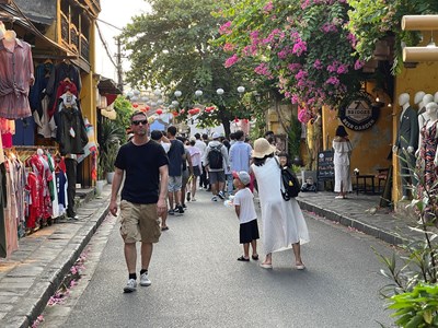 Hơn 21.000 lượt khách mua vé tham quan phố cổ Hội An dịp lễ 