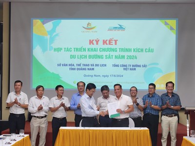 Kết nối Quảng Nam vào “chuyến tàu di sản miền Trung“