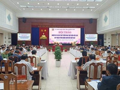 Tìm giải pháp triển khai thực hiện hiệu quả quy hoạch tỉnh đến năm 2030