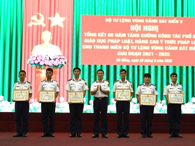 Vùng Cảnh sát biển 2 tổng kết phong trào thi đua văn hóa công sở 