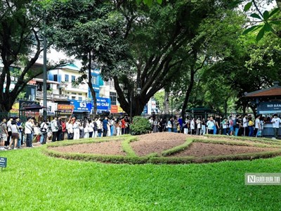 Sĩ tử nô nức đến Văn Miếu - Quốc Tử Giám xin chữ, cầu đỗ đạt