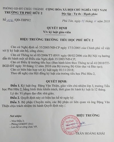 Nghi bị thầy chủ nhiệm trù dập, một học sinh có biểu hiện tâm thần - Anh 2