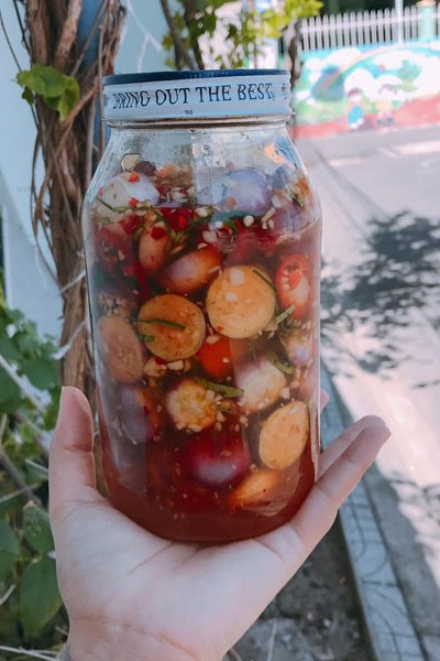 Hướng dẫn cách làm mắm cà giòn tan mà đơn giản - Anh 6