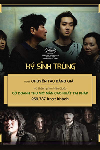"Ký sinh trùng" lập kỉ lục doanh thu mở màn tại Pháp - ảnh 1