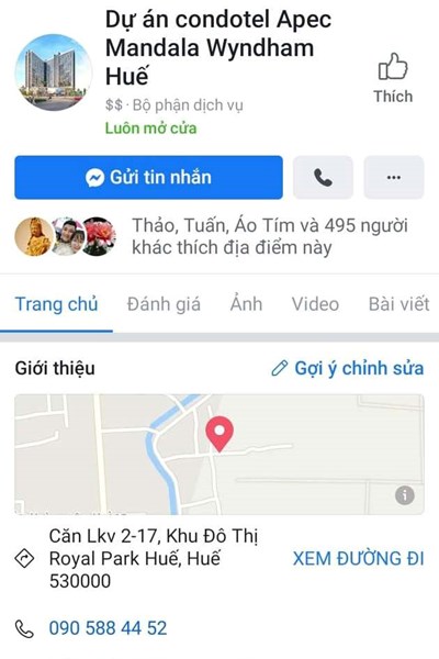 Yêu cầu kiểm tra, xử phạt quảng cáo bán căn hộ condotel tại Huế - Anh 2