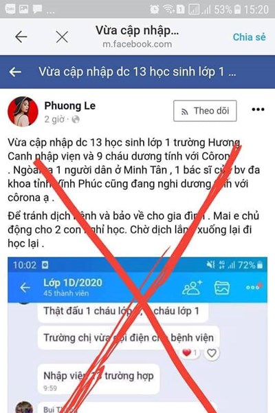 Tung tin giả mạo, sai sự thật trên mạng xã hội bị phạt đến 20 triệu đồng - Anh 1