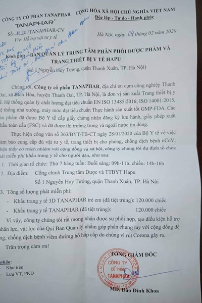 Đề nghị xử lý nghiêm hành vi kêu gọi “không bán khẩu trang” trên facebook - Anh 3
