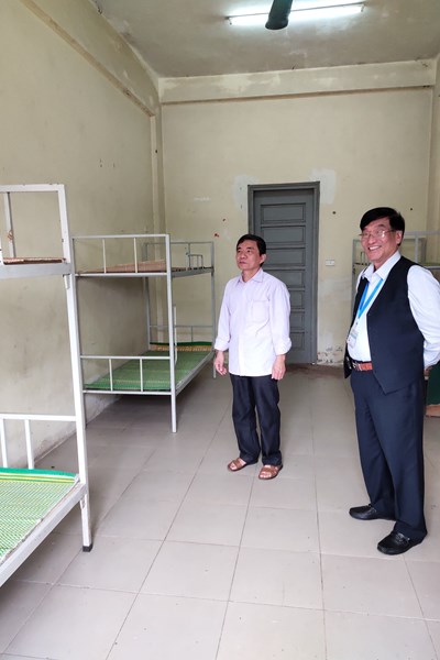 Trường Cao đẳng Y – Dược ASEAN tình nguyện dành KTX làm khu cách ly - Anh 2