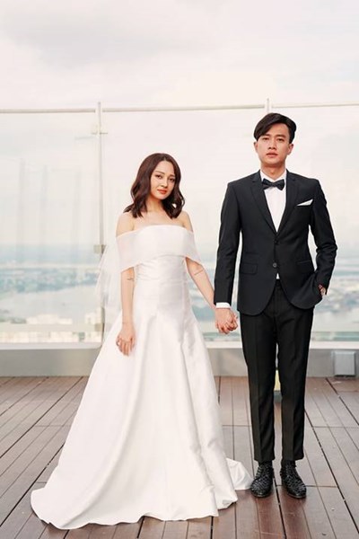 “Bẫy ngọt ngào” lại “nhá hàng” bằng loạt ảnh cưới của Quốc Trường và ca sĩ Bảo Anh - Anh 2